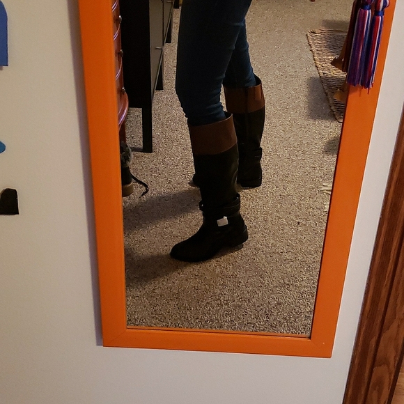 Black/Brown dress boots - Picture 6 of 8